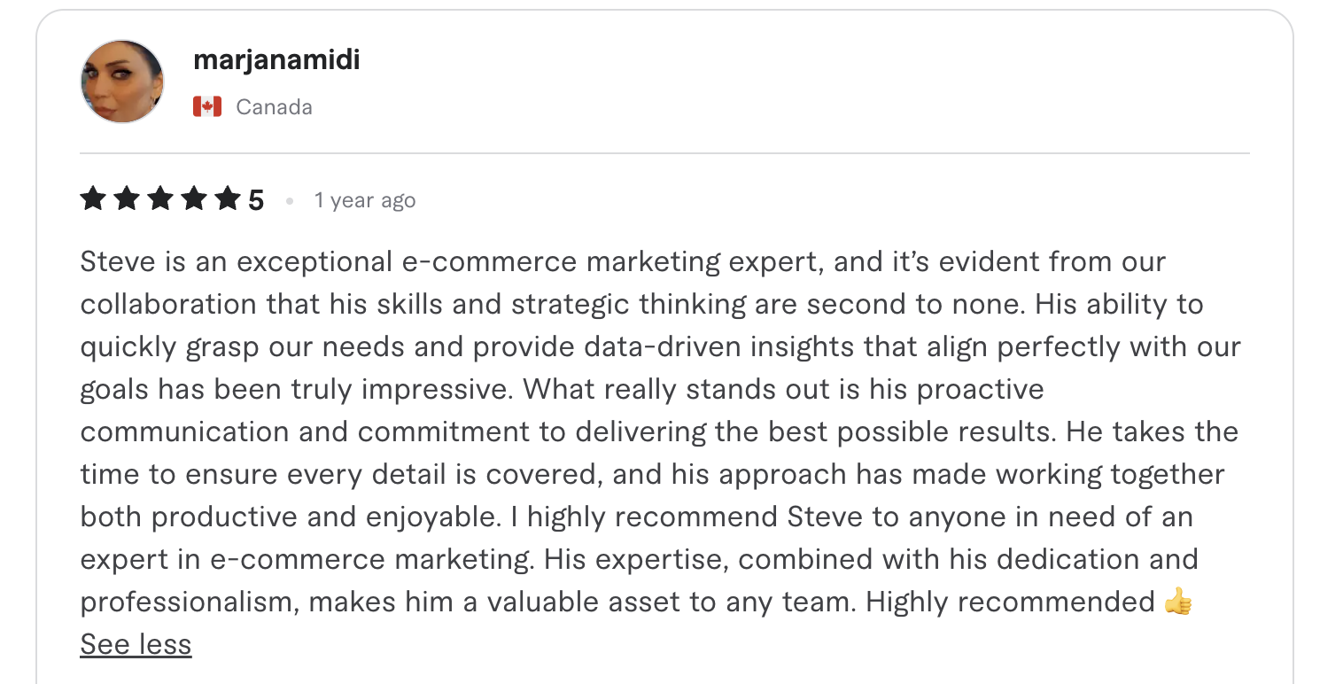 Client review