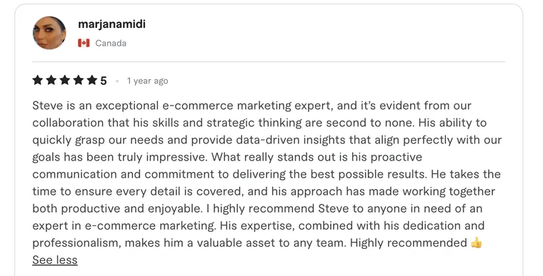 Client review