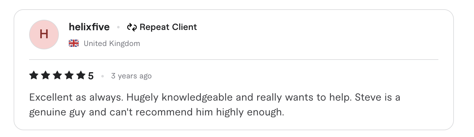 Client review